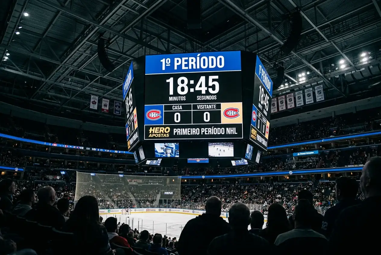 Apostas no Primeiro Período NHL: Mercados e Padrões