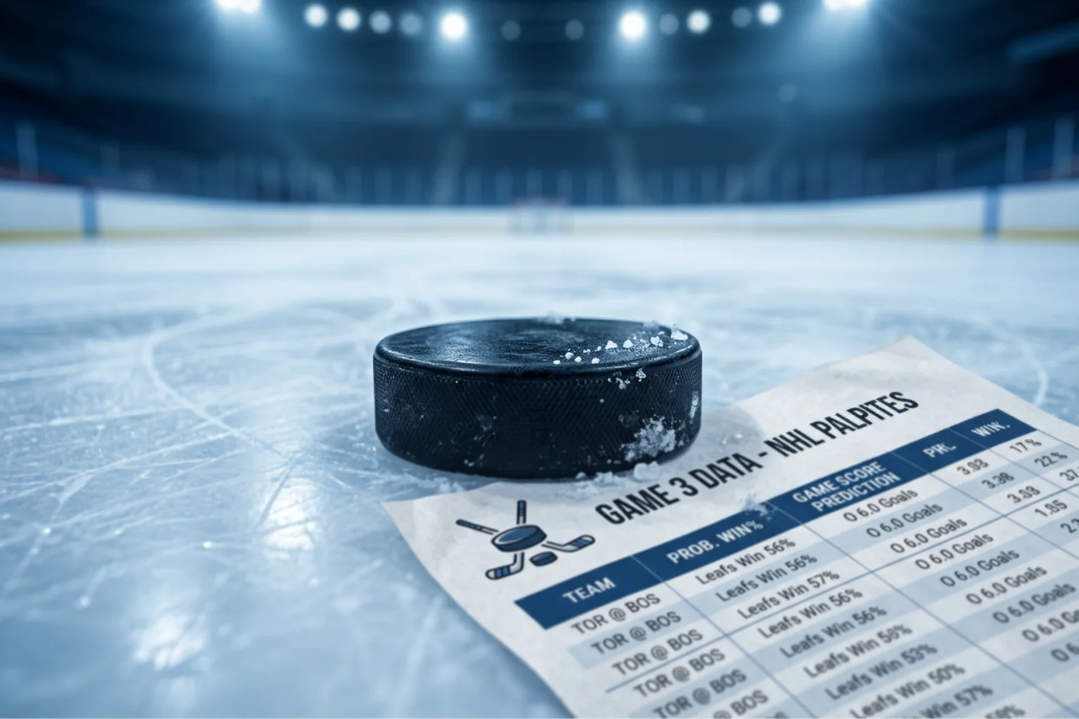 Palpites NHL: Como Construir Prognósticos no Hóquei